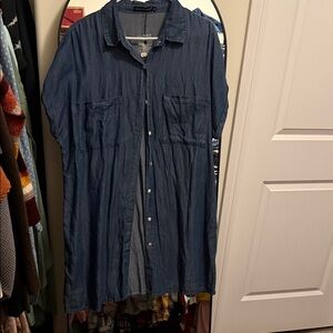Blue Denim dress nw/ot